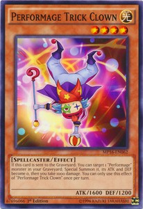 Performage Trick Clown - MP16-EN062 - Common - 1st Edition x3 - Near Mint