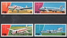 Fiji MNH 1976 SG532-35 The 25th Anniversary of the Air Services