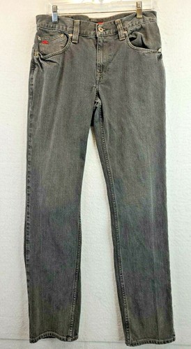 Hawk Mens 30 x 31 Black Denim Jeans | eBay