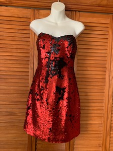 ebay red sequin dress