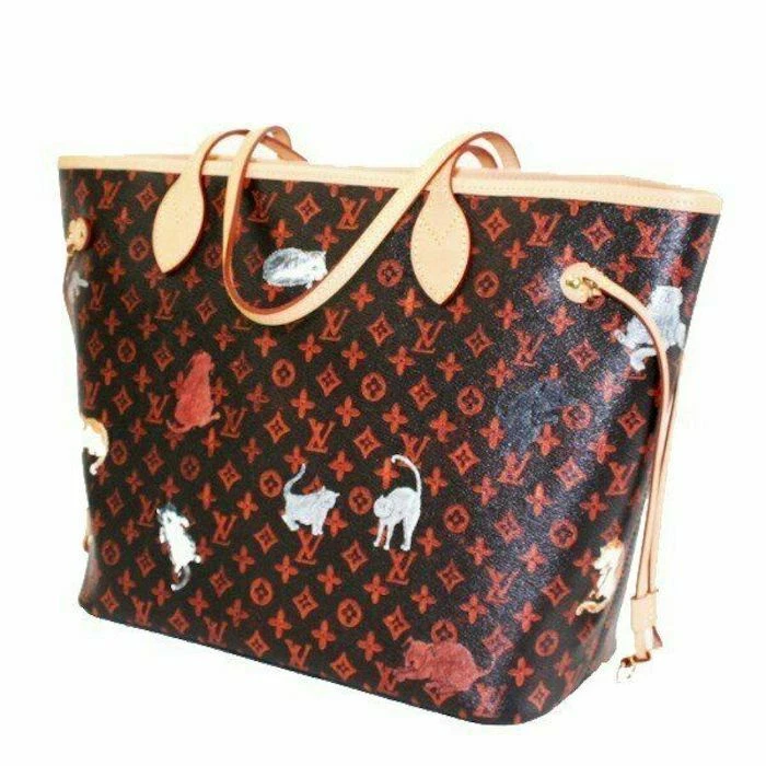 louis vuitton catogram neverfull