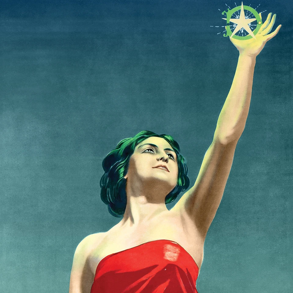 Poster Wines of Italy, 1920 | 17x47" Big size | Vintage Italian ad, Bar wall art - Image 3 of 4