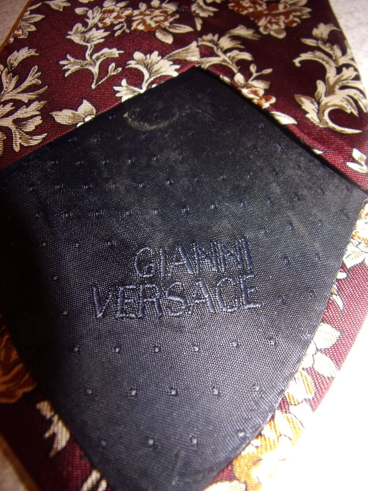 Gianni Versace Men's Necktie - 100% Silk - image 5