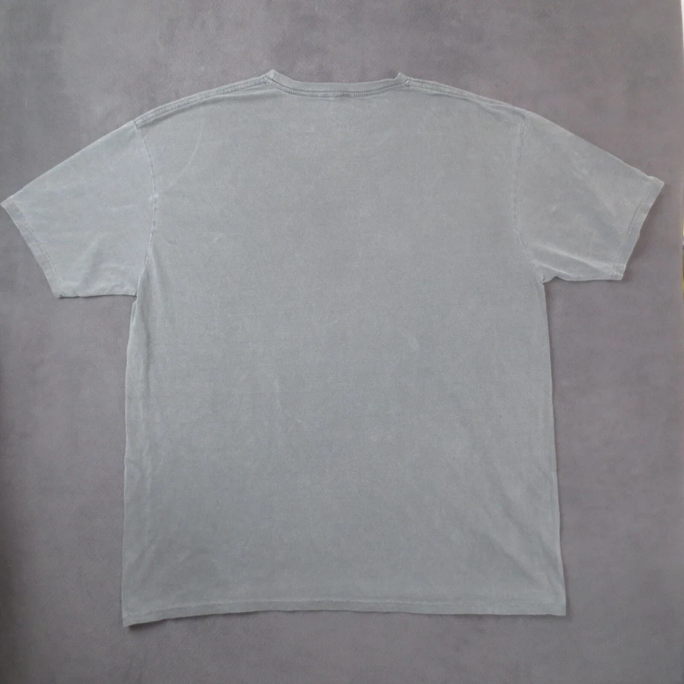 Life Is Good Blue 84 Shirt Mens XL Gray Oregon State Tee Cotton Short Sleeve - Image 3 of 4