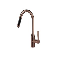 Dornbracht Sync 33870895-17 Single-lever mixer pull-down spray Dark Bronze Matt