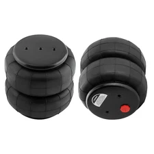 PAIR REAR Friont AIR SUSPENSION AIR SPRING BAGS 2600LBS D2600 Universal