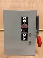GE THN 3361J 30 AMP 600 VOLT SAFETY SWITCH 