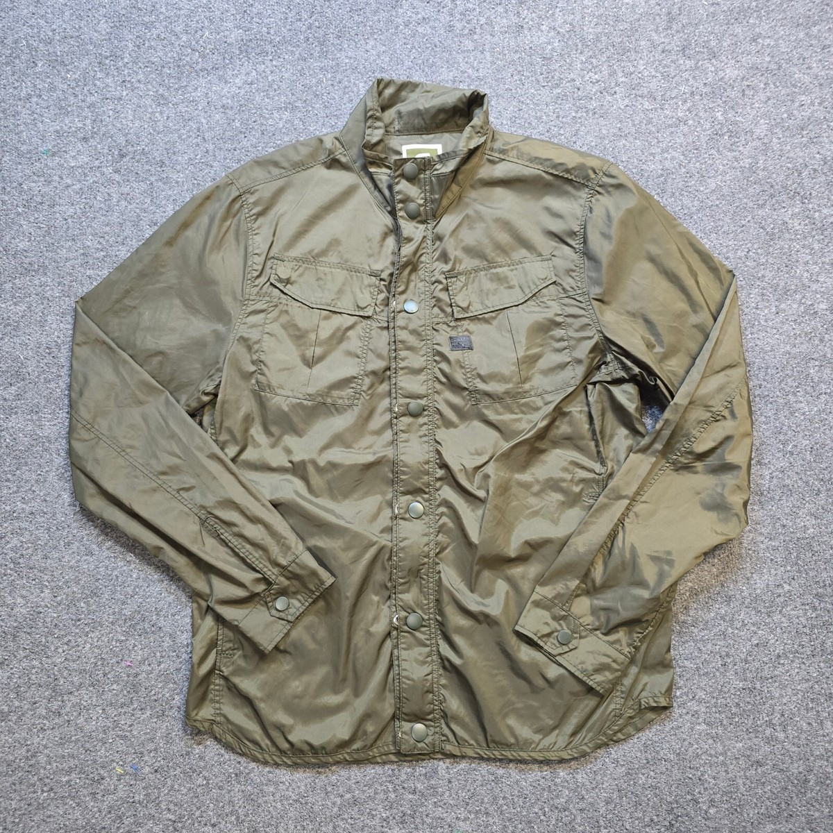 【G-STAR RAW】レディースミリタリージャケット G-STAR RAW（ジースターロゥ）の「E HARNESS WINDBREAKER
