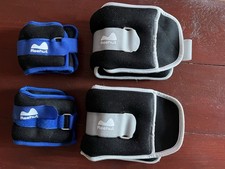 Wrist and Ankle Weights Sets - 900g + 2.3kg - 2 Pairs.