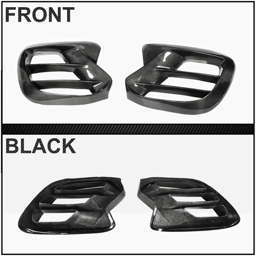 Carbon Front Flossen Splitter Canards für Benz C167 GLE450 GLE63 GLE53 AMG Coupe - Picture 9 of 9