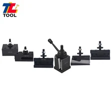 BXA 250-222 Wedge Tool Post Holder Set Quick Change Swing Dia 10-15"