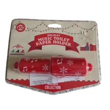Holiday Music Toilet Paper Holder Holiday Collection - FUN The Original Workshop