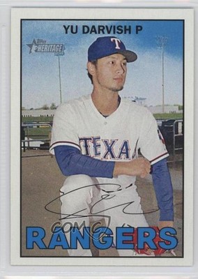 2016 Topps Heritage High Number SP Yu Darvish #443 4k8
