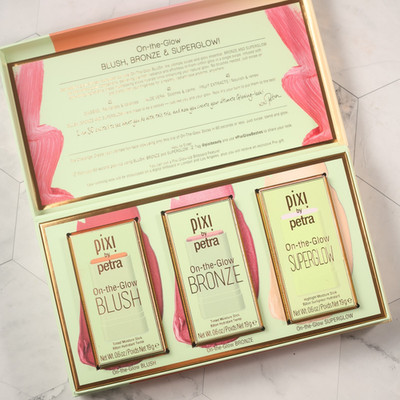 Pixi Beauty On The Go Creme Blush Bronze & Highlighter Konvolut