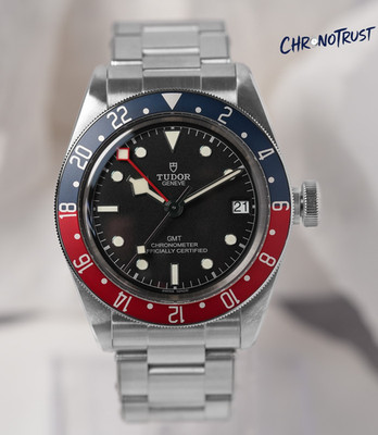 TUDOR Black Bay GMT  58 'Pepsi' -  79830RB - Excellent Condition - Complete Set