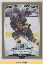 2019-20 Upper Deck O-Pee-Chee Update Marquee Rookies Gold Nicolas Hague READ o1h