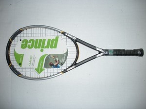 NEW Prince Thunder Strike 110 PL 775 Tennis Racquet White 4 1/4 with