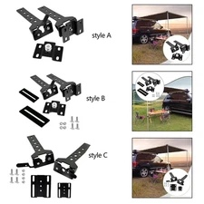 2x Awning Bracket Quick Release Tent Mount Repair Parts Shade Canopy Support