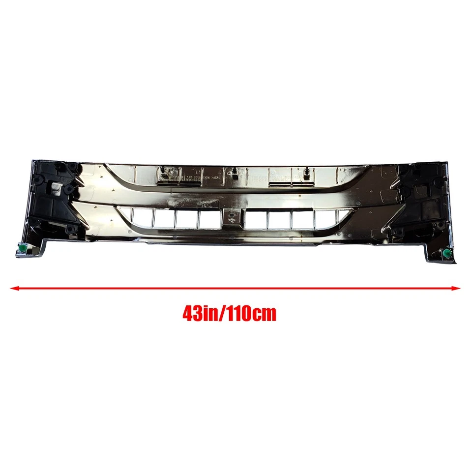 Rejilla de radiador brillante para ISUZU NPR NPR-HD NQR NRR 2015-2023 Foto 4 de 4