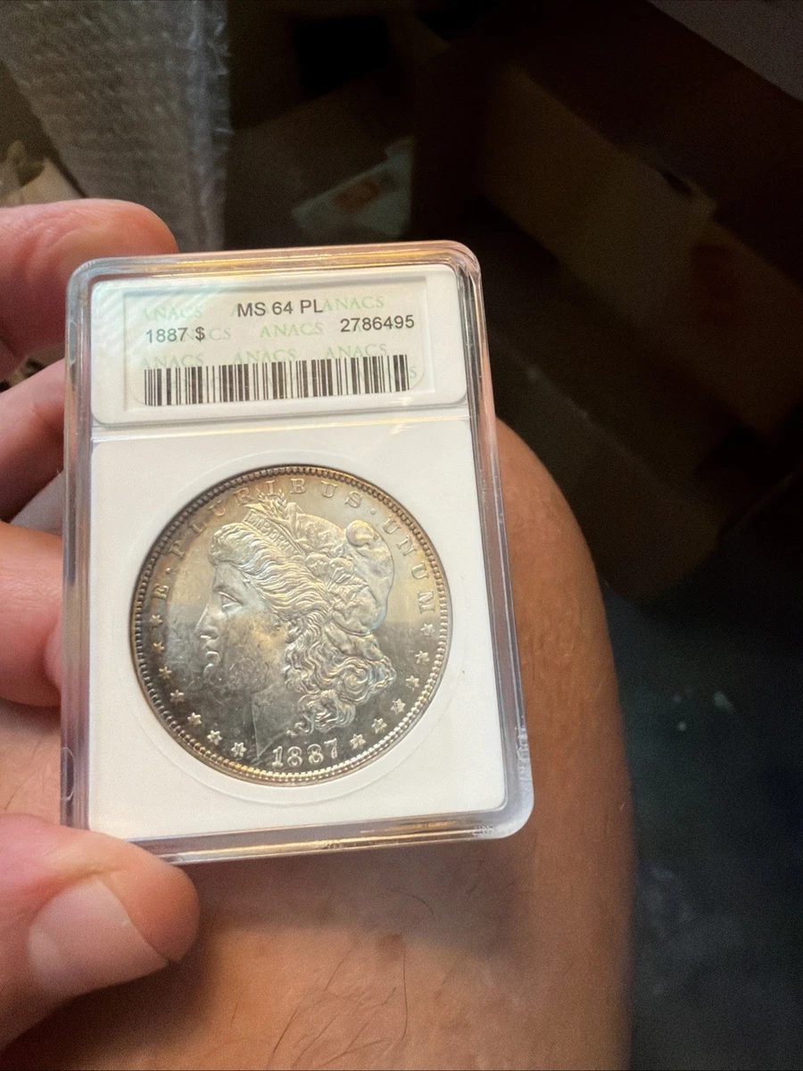 NGC 1887 Year Grade MS 64 Morgan US Dollars (1878-1921) for sale