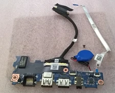 Dell Latitude 3410 USB SD Card Reader Audio RJ-45 CMOS Batt IO Board 0Y67KR