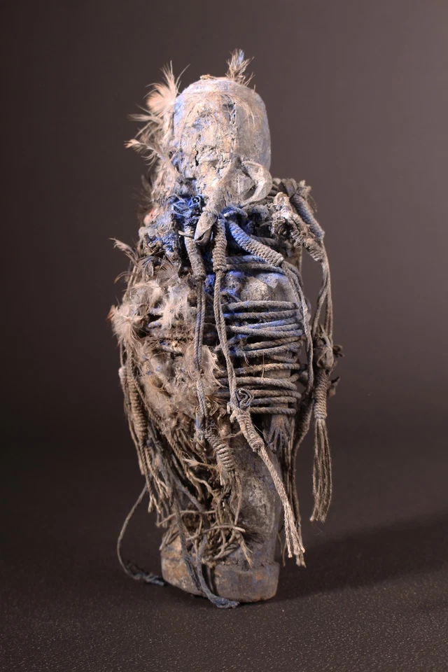 13985 # Ewe Fetisch Figur Fon Voodo Vudun Togo - Bild 2 von 4