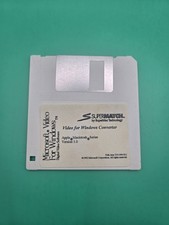 Microsoft Video for Windows Converter Apple Macintosh Series 3.5" Floppy Disk