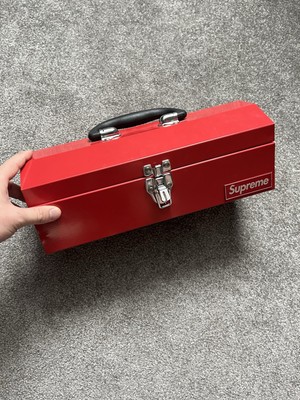 Supreme FW14 Metall Rot Werkzeugkiste Aufbewahrung