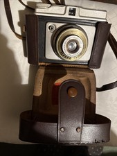 Vintage ilford Sporti Camera in original leather case. Sold For Spare & Repair