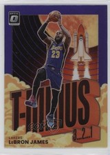 2021-22 Panini Donruss Optic T-Minus 3 2 1 Purple Prizm LeBron James #2 0nr3