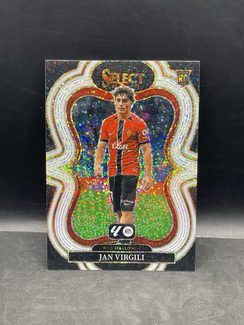 Jan Virgili 2025-26 Panini Select La Liga Rookie White Sparkle SSP