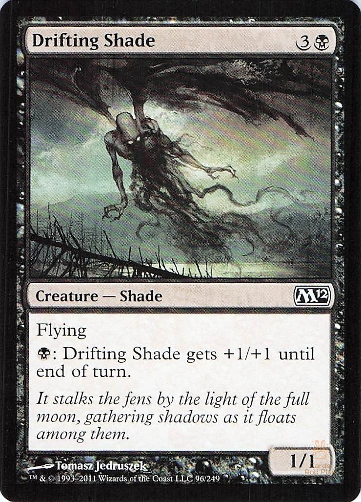 Drifting Shade 96 Magic 2012 (M12) Magic: The Gathering NM