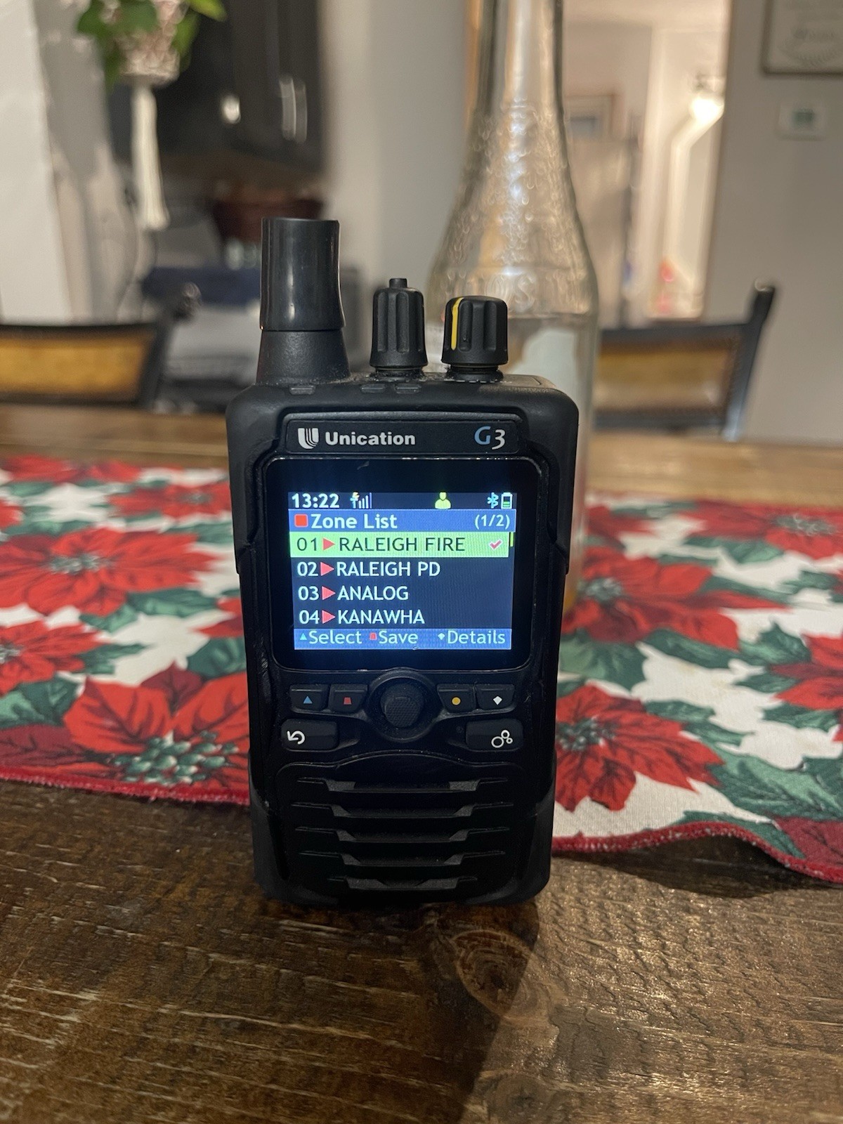 Unication G3 UHF Split D P25 VHF/450-520 Pager