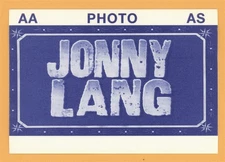 Jonny Lang 1999 Concert Tour ALL ACCESS Backstage Pass