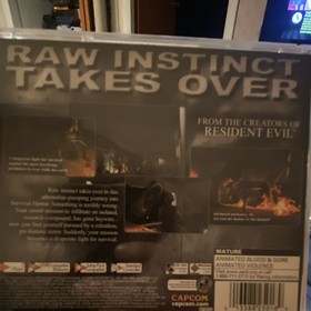 Capcom Dino Crisis Sega Dreamcast Survival Horror w/ Manual NTSC-U/C M