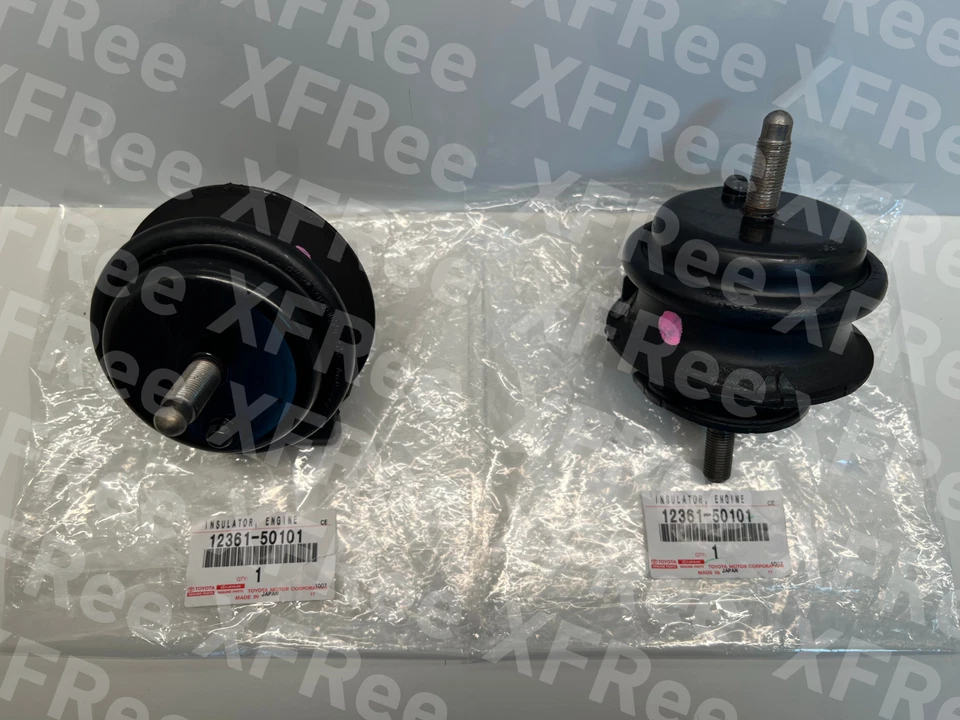 Juego aislador de montaje de motor delantero derecho y derecho TOYOTA LEXUS LS400 UCF20 90-00 genuino Foto 2 de 4