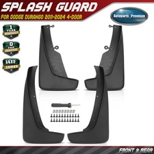 4x Front And Rear Splash Guards Mud Flaps For Dodge Durango 2011-2021 82212022 4x Front And Rear Splash Guards Mud Flaps For Dodge Durango 2011-2021 82212022