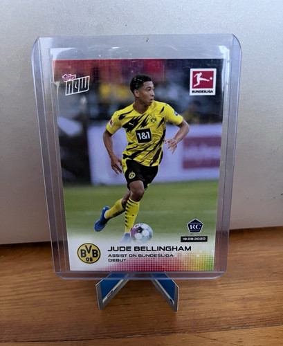 Topps 2020-21 Topps Now Jude Bellingham RC Borussia Dortmund Bundesliga #004