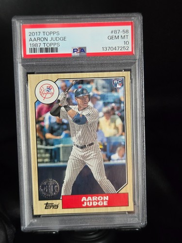 2017 Topps - 1987 Topps Baseball 30th Anniversary Aaron Judge #87-58 (RC)