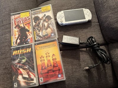 Sony PlayStation Portable 3000 Console - Pearl White With Games