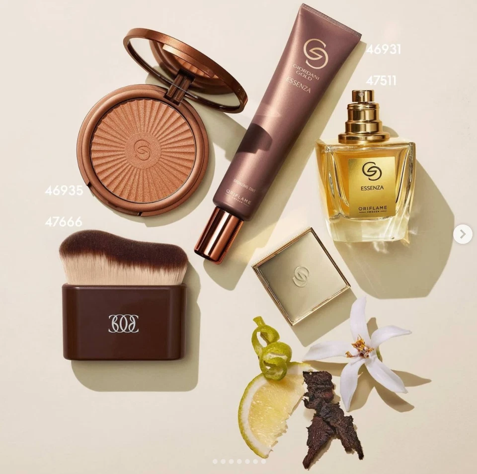 Polvo bronceador radiante ORIFLAME GG Essenza para rostro y cuerpo 9,5 g #NAT BRONCE NUEVO Foto 3 de 4