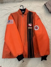 True Vintage Deadstock Grail Nissan Datsun Racing Jacket Orange XL 70’s 270Z