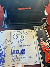 Vtg Rizla Cigarette Rolling Machine Papers, Filters Genuine Error Foy Brings Joy