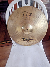 ZILDJIAN PLANET Z 16 inch crash cymbal. No Cracks.  USED Very Good Condition