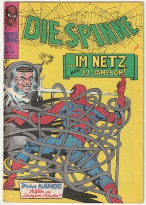   DIE SPINNE #27, Williams Verlag/Marvel Comics 1974 COMICHEFT Z2