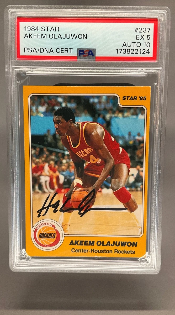 その他 star85 akeem olajuwon RC!!! Star Hakeem Olajuwon 1984-85 #237 for sale | eBay