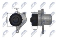 Spannrolle Keilrippenriemen NTY RNK-NS-036 65Mm FüR Opel Movano X62 Bus Vivaro 3