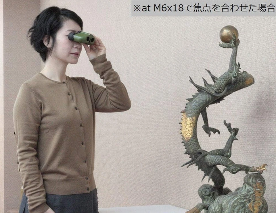 Vixen Binoculars at Series Moss Green x Black at6 M6x18 14642-0 from Japan NEW - Image 4 of 4