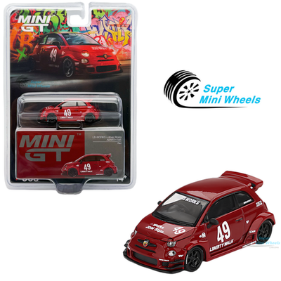 Mini GT 1:64 LB-WORKS x Abas Works ABARTH 595 Red #963 | eBay