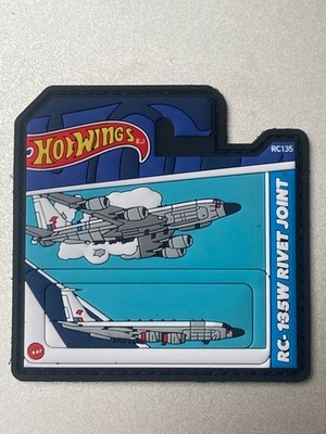 Royal Air Force 51 Squadron ''Hot Wings'' RC-135 Rivet Joint 3D PVC Patch
